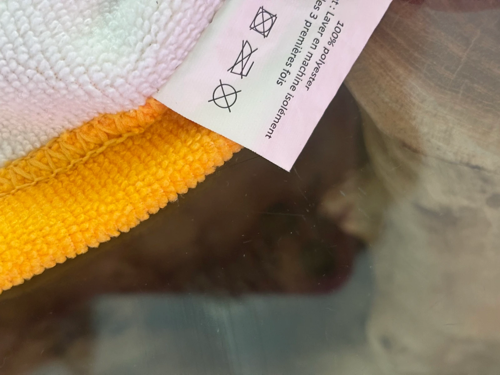Strandhanddoek baden monsieur madame bonheur – photo 4